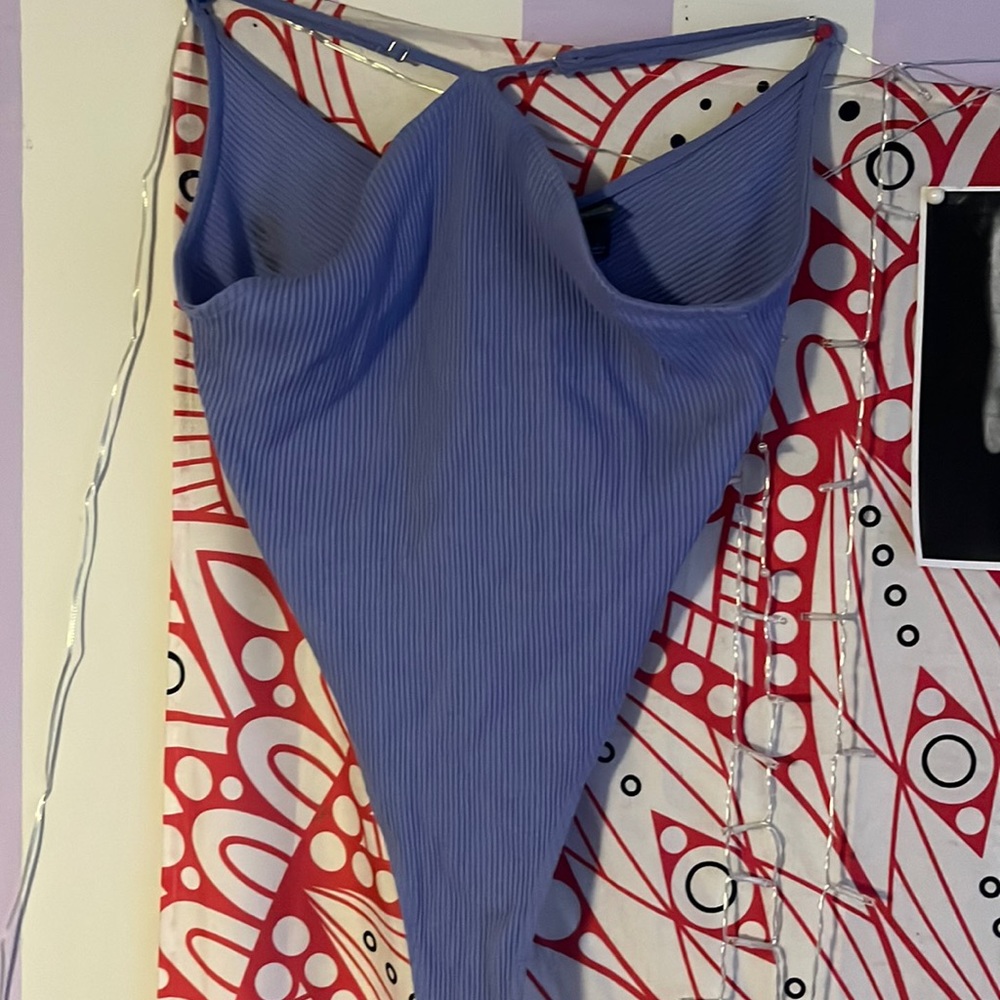 Wild fable blue bodysuit worn once